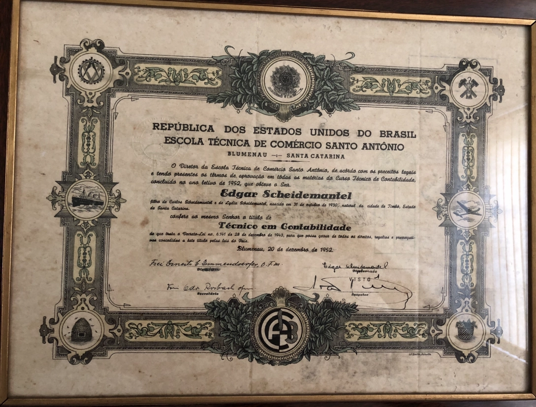Certificado — Wia Sul Contabilidade